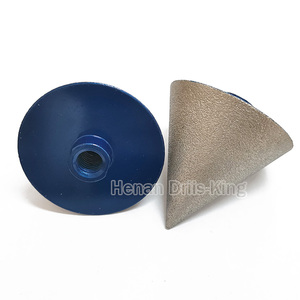 Mũi Khoan Hình Nón Mũi Khoan Lỗ Phóng To Gạch Đá Cẩm Thạch Gốm Dụng Cụ Máy Mài Góc Vương Miện Mũi Khoan Vát Kim Cương M14 - Product Image 2