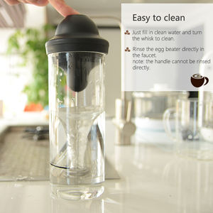 Il fonctionne très bien pour mélanger des boissons en poudre de protéines nutritives sans récipient supplémentaire, mélangeur ou shaker de bouteille à laver. - Product Image 5