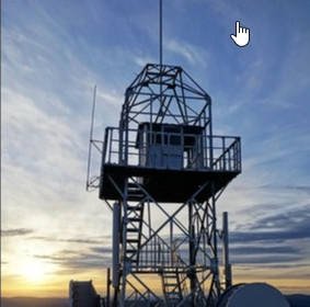 Torre de Observação Moderna |   Torre de Vigia para Costa e Turismo |   Escada em espiral com revestimento em pó incluído - Product Image 5