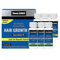 Huile capillaire nourrissante bio personnalisée pour la repousse des cheveux bouclés, formule à la biotine, traitement de croissance super rapide 5%