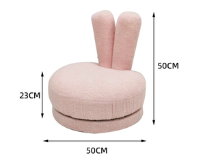 Poltroncina Girevole per Bambini, Divano Singolo per Neonati, Seduta Carina in Sherpa, Mini Divano Pigro alla Moda - Product Image 6