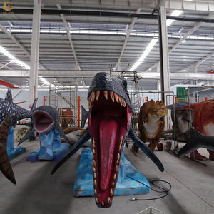 Modèle de <span class=keywords><strong>mosasaure</strong></span> animatronique de grande <span class=keywords><strong>taille</strong></span>, animal marin, usine de dinosaures de Zigong, SGAA75 - Product Image 4