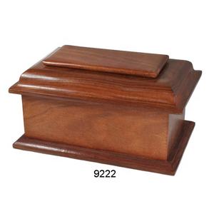 ผู้ผลิตผลิตภัณฑ์งานศพสี่เหลี่ยมโกศไม้สำหรับขาย - Product Image 4