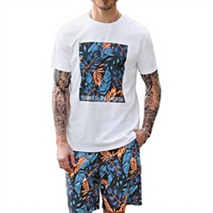 T-shirt de sport pour homme, tricoté uni, logo au dos, impression personnalisée, polyester/coton, col, grandes tailles, coupe oversize, formel, anti-plis - Product Image 1