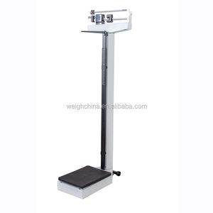 Erwachsenen-Waage Mechanische Fitnesswaage Mit Größenmessstab - Product Image 4