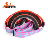 Lunettes de moto tactiques pour sports motorisés, masque facial détachable, monture intégrale, verres anti-rayures, anti-poussière, sangle réglable HUBO HB-303