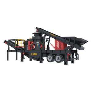 300t/h Radmobiler Steinkegelbrecher Tragbare Gesteins-Granit-Diabas Sekundärkegelbrecher-Anlage - Product Image 1
