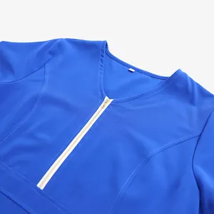 Fornitori di Scrub medici all'ingrosso tessuto per infermiere elasticizzato personalizzato per pantaloni sportivi set di scrub Reina per uomini e donne