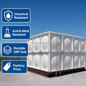 Tanque de Fibra de Vidrio Aprobado por GRP para Almacenamiento Seguro de Líquidos, Marca ZHEN WANG, con Garantía - Product Image 3