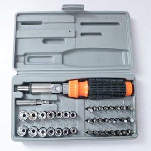 Jiu Shun 41 Pc Ratchet Screwdriver Set 5-12 Magnetic Household Tool Kit - Product Image 1