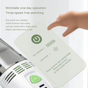 Tondeuse à cheveux électrique silencieuse pour bébé Kemei KM-79, 6800 tr/min, 3 vitesses, 2 modes, aspiration des cheveux, 1000 mAh, lames en céramique, tondeuse à cheveux pour enfants - Product Image 6