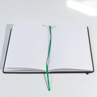 Carnet personnalisé A5 en cuir PU souple épais Journal académique de direction avec couverture rigide Cadeau parfait pour les étudiants universitaires