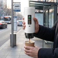 Machine à café expresso italienne auto-chauffante portable, extraction 20 bars, avec crème de café complète, café à emporter