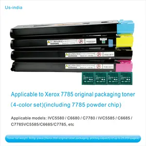 CT201702 CT201703 CT201704 CT201705 Xerox 7785 pacote original toner modelo aplicável: 550)560/570/C60/C70/9065/9070 e assim por diante