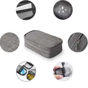 Bolsa de Almacenamiento de Pastillas Personalizada, Mini, Ecológica, de Plástico PP, con 14 Compartimentos, Gran Capacidad, Cierre de Cremallera, Portátil - Product Image 2