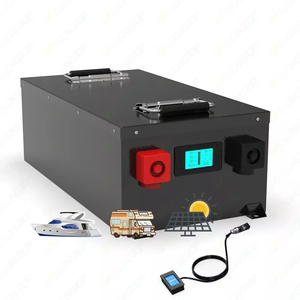 Lifepo4-Batería de ciclo profundo de 48V y 100Ah, con Balance activo inteligente, 200A, BMS, para carros de Golf, AGV, carretilla elevadora - Product Image 2