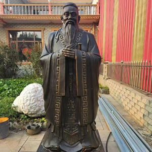 Özel antik çin bronz bahçe heykelleri açık pirinç heykel özel bronz antifinish bitirmek - Product Image 1