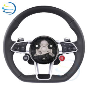 Volant chauffant en cuir pleine fleur pour <span class=keywords><strong>Audi</strong></span> A3 A4L A5 A6L A7 Q2L Q3 Q5 Q5L Q7 <span class=keywords><strong>TT</strong></span> TTS <span class=keywords><strong>Coupé</strong></span> <span class=keywords><strong>TT</strong></span> Roadster <span class=keywords><strong>TT</strong></span> <span class=keywords><strong>RS</strong></span> - En stock - Product Image 1