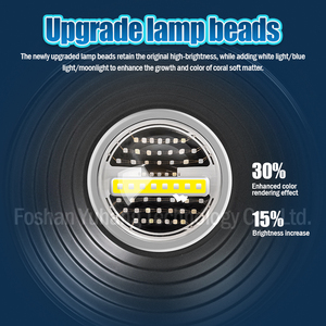 Lumière <span class=keywords><strong>LED</strong></span> pour <span class=keywords><strong>aquarium</strong></span> <span class=keywords><strong>de</strong></span> corail intelligent Jecod MSQ Series Professional Seawater Coral - Température <span class=keywords><strong>de</strong></span> couleur réglable 5000-20000K - Classement IP65 - Product Image 4