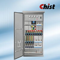 Armoire de distribution électrique extérieure CHINT XL-21 en acier inoxydable 304, étanche IP55, avec verrouillage anti-effraction et éclairage personnalisé