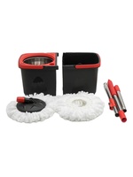 Harga Grosir 2026 Kepala Pel Putar Mikrofiber 360 Mop Pro, Refill Pengganti, Keranjang Plastik Teleskopik, Pembersih Rumah