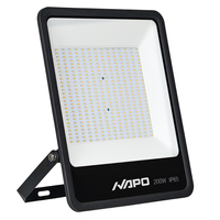 150W 200W Super Bright LED Flood Light IP65 Étanche Lampe Extérieure pour Stade Carré Entrepôt Haute Efficacité NAPO