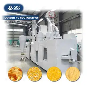 Innovative Maize Commercial Complete Corn Grits Making Machinery for Small Large Scale Flour Milling Manufacturing Processing