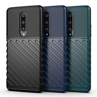 Coque de téléphone souple en silicone texturé antidérapant, antichoc et à couverture intégrale pour OnePlus 8 et Nord N100 5G avec protection anti-traces de doigts