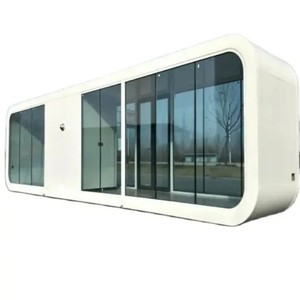 บ้านสำนักงานกลางแจ้งสำเร็จรูป โมเดิร์น โมบายแคบิน โรงแรมเคลื่อนที่ - Product Image 1