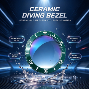 Wholesale Custom High Quality Luminous Ceramic Bezels for <b>116710</b>/126710/116719/126719 Dive Watches 38mm Size - Product Image 6