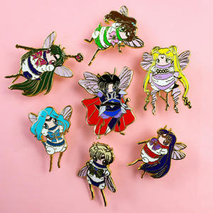 Badge en métal personnalisé en usine 2026, badge d'image de dessin animé d'anime, artisanat en alliage de zinc - Product Image 4