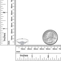 Anillo de compromiso SGARIT personalizado de oro blanco de 10K con 1.16 quilates de diamantes cultivados en laboratorio con certificación IGI para mujer, diamante central de 1 quilate VS D