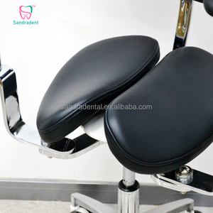 Silla de Doctor Tipo Sillín en Oferta, Silla Médica Ajustable con Reposabrazos, Silla de Asistente Dental - Product Image 2