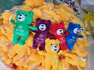 Gran oferta lindo colgante de puntada de <span class=keywords><strong>estrella</strong></span> púrpura muñeca de juguete de peluche personalizable ODM bolsa de puntada de dibujos animados para colgar de <span class=keywords><strong>Navidad</strong></span> bebé ponderado - Product Image 3