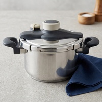 Ustensile de cuisine, autocuiseur commercial de haute qualité en acier inoxydable de 5 L, poignée en bakélite, compatible gaz et induction