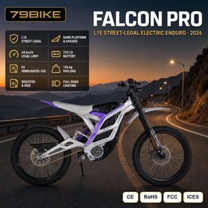 <span class=keywords><strong>Moto</strong></span> électrique tout-terrain homologuée L1e, homologuée pour la route, motocross, 72V35Ah, double usage EU, <span class=keywords><strong>enduro</strong></span>, E-bike pour adultes, vente en gros - Product Image 1