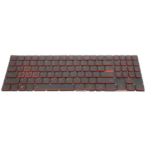 Laptop klavye için Lenovo Legion Y520 Y520-15IKB Y720 Y720-15IKB kırmızı abd/İngilizce düzeni arkadan aydınlatmalı