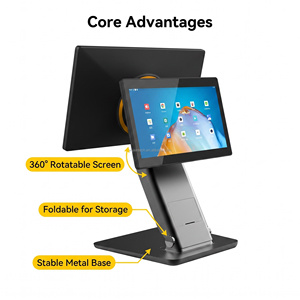 Terminal Punto de Venta (TPV) Plegable de 15.6/15'' con Android 11, Pantalla Táctil, Sistema de Caja Registradora Móvil para Tiendas/Restaurantes - Product Image 5