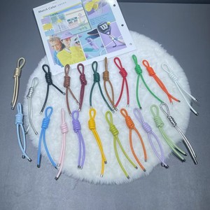 Cordon en cuir PU, pendentif nœud péruvien fait main, coloré, accessoires de bijoux DIY pour coque de téléphone, porte-clés, bagages - Product Image 3