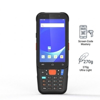 Terminal d'inventaire IPS 4 pouces avec lecteur de codes 2D, ordinateur mobile Android 15, PDA
