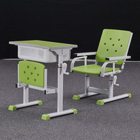 Fabrication professionnelle de mobilier scolaire Table de classe bureau et chaise d'étude réglable pour enfant