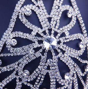 Strass cristal taille ventre chaîne femmes <span class=keywords><strong>Diamante</strong></span> ensemble de sous-vêtements gland Festival fête Chic chaîne Sexy corps bijoux #0073 - Product Image 4