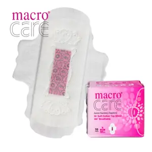 Macro care brand anion women sanitary pads , women anion sanitary napkin wholesale