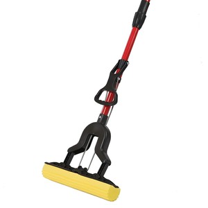 Fregona ecológica <span class=keywords><strong>de</strong></span> alta calidad con poste <span class=keywords><strong>de</strong></span> <span class=keywords><strong>hierro</strong></span> pintado telescópico y fregona <span class=keywords><strong>de</strong></span> limpieza <span class=keywords><strong>de</strong></span> PVA plegable con esponja para apretar - Product Image 5