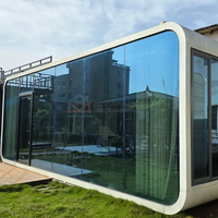 Dosettes de bureau pour l'extérieur Apple Cottage Design modulaire personnalisé Préfabriqué Eco Capsule Chambres Hôtel