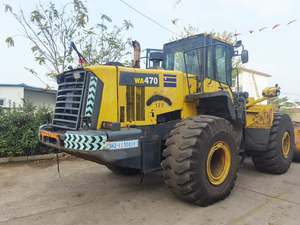 Vente chaude utilisée Komatsu WA470-6 WA470 chargeuse sur pneus importation japon Original haute qualité Shanghai - Product Image 2