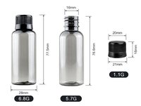 Fournitures hôtelières, ensemble d'articles de toilette jetables pour hôtel, bouteille en plastique PET, articles de toilette personnalisés pour hôtel, kit de shampooing de haute qualité pour hôtel, bouteilles