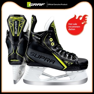 Patins à glace pour enfants et adolescents <span class=keywords><strong>GRAF</strong></span>, patins à roulettes pour débutants, chaussures de patinage en cuir synthétique et acier inoxydable G115X - Product Image 3