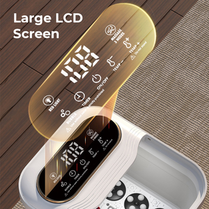 Masajeador de baño de pies plegable portátil de pantalla grande LCD para rueda de masaje de Tai <span class=keywords><strong>Chi</strong></span> extraíble - Product Image 4