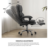 Chaise de jeu à bas prix pour PC, personnalisable, avec repose-pieds, inclinable à 150° pour les joueurs débutants